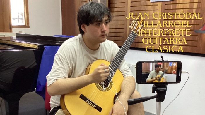 “Desde que tengo memoria sabía que me dedicaría a la música” – Juan Cristóbal Villarroel