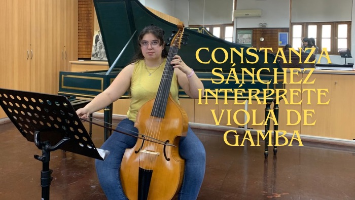 Constanza Sánchez, del violonchelo a la viola da gamba🎻 🎶 🎼