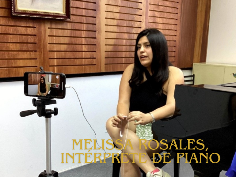 Melissa Rosales, una pianista entre violinistas
